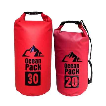 Bolsa estanco reforzada roja