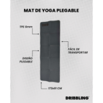 Colchoneta yoga mat plegable DRB - Imagen 6