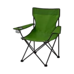 Sillón director con apoyabrazos verde Nomadic