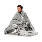 Manta de emergencia 130 x 210 cm aluminizada Nomadic - Imagen 2