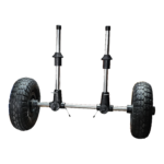 Carrito kayak universal rueda caucho Rocker