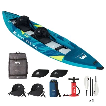Kayak inflable Steam 412 para 2 personas Aqua Marina