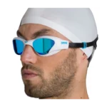 Antiparras The One Mirror azul/blanco 100 Arena - Imagen 3