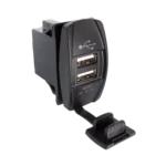 Enchufe teclado doble USB 12V-24V waterproof Five Oceans