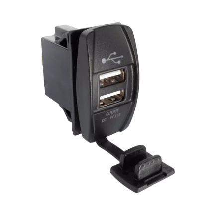 Enchufe teclado doble USB 12V-24V waterproof Five Oceans