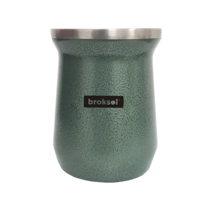 Mate térmico 250 ml verde Broksol