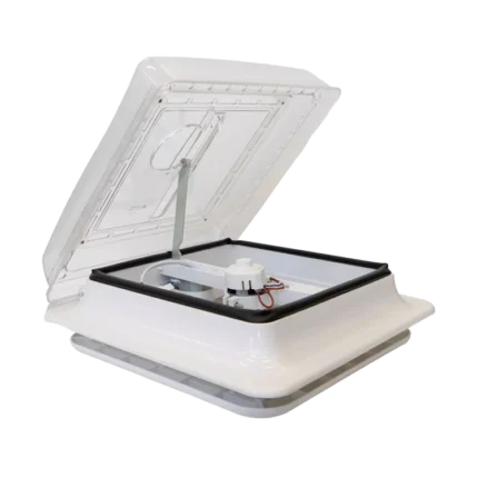 Aireador con extractor y ventilador 28 x 28 cm