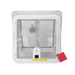 Aireador con extractor y ventilador 28 x 28 cm - Imagen 3