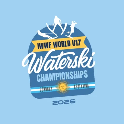 Remera Mundial Ski celeste