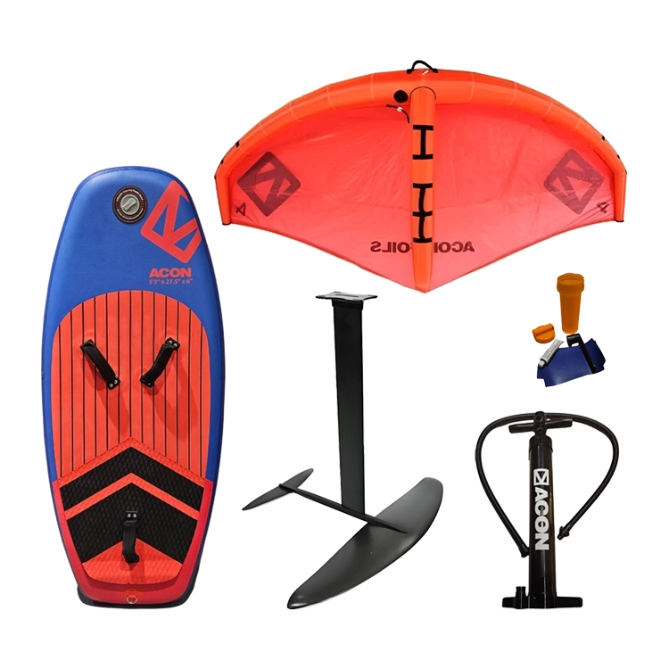 foil combo completo acon Foil combo tabla, vela 5 m y rocker Acon - Imagen 1