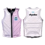 Salvavidas Rosa Rombos de Neoprene USA