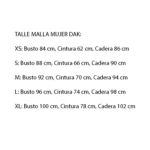 Malla Mujer Océano azul 1 Dak - Imagen 3