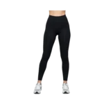 Calza mujer lisa negra Speed