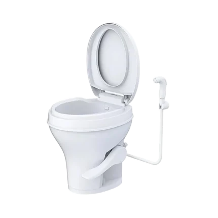 Inodoro a pedal con duchador Seaflo