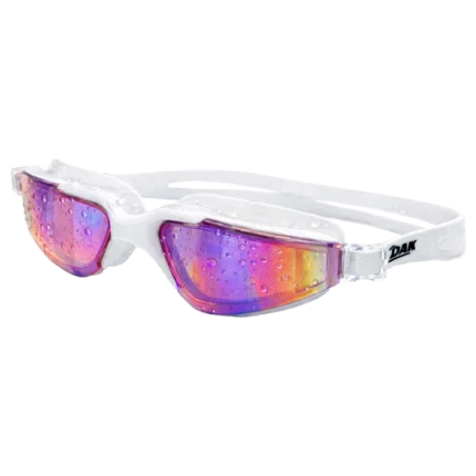 Antiparras Tri Mirror blanco rosa Dak