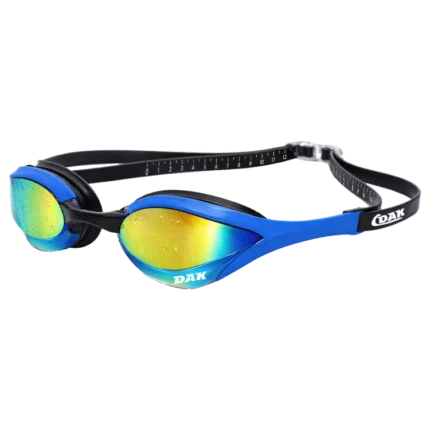Antiparras Viper Mirror azul negro dorado Dak