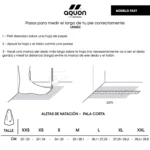 Aletas Cortas Fast Fin Aquon - Imagen 3
