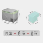 Heladera Portátil 37 L 12/24/220 V Compresor - Imagen 6