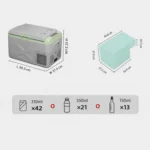 Heladera Portátil 28 L 12/24/220 V Compresor - Imagen 6