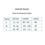 Calza neoprene Ventiprene mujer Thermoskin - Imagen 4