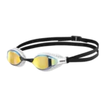 Antiparras Airspeed Mirror dorado blanco Arena