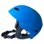 Casco wake azul con protector de orejas