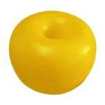 Boya plástica 70 mm amarilla lenteja