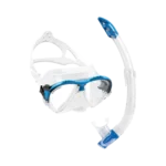 Set buceo Matrix Gamma claro/azul Cressi