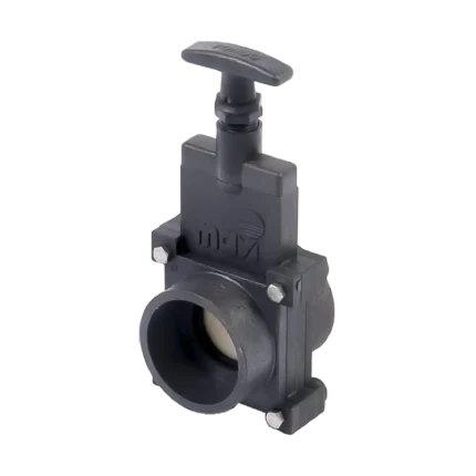 Llave esclusa tipo guillotina 1 1/2" Mavi