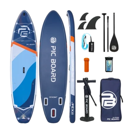 Tabla Sup inf. Flow blue 150 kg Skatinger