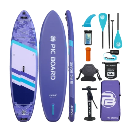 Tabla Sup inf. Cam Purple 150 kg Skatinger