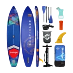Tabla Sup inf. Interestellar Blue 150 kg Skatinger