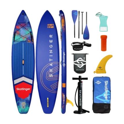 Tabla Sup inf. Interestellar Blue 150 kg Skatinger