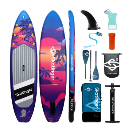 Tabla Sup inf. Sunset 150 kg Skatinger