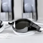 Antiparras Alpha Mirror V2 blanco/plata Aquon - Imagen 5