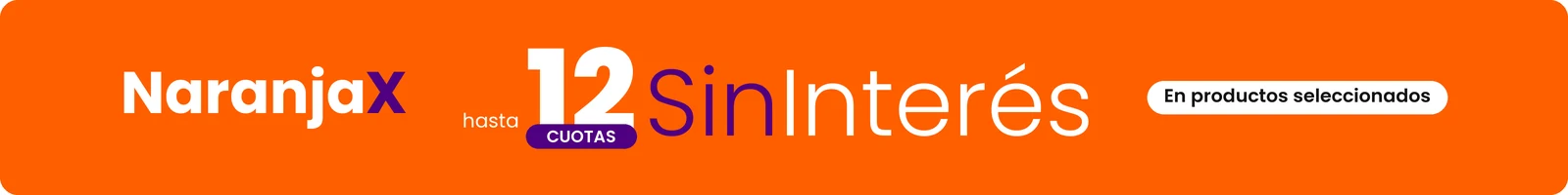 Naranja X: hasta 12 cuotas sin interés